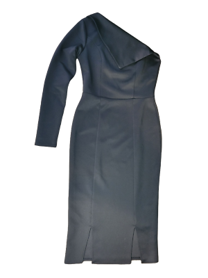 #ad Asos One Shoulder Long Sleeve Dress $41.00