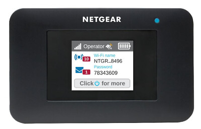 #ad Netgear Mobile WiFi Hostpot 4G LTE Router AC797 100NAS $32.00