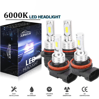 #ad For Toyota Camry 2007 2014 2015 2016 2017 2018 Led Headlights Lamps Bulbs 6000K $24.99