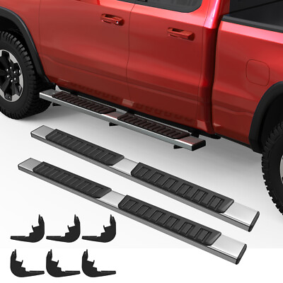 #ad 6quot; Side Step Bars Running Board For 2009 2023 Ram 1500 Classic Quad Extended Cab $128.96