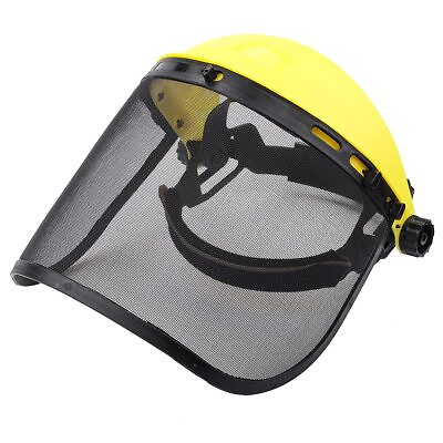 #ad Chainsaw Weeding Full Face Shield Mesh Visor for Chainsaw Trimmer Pole Pruner $15.54