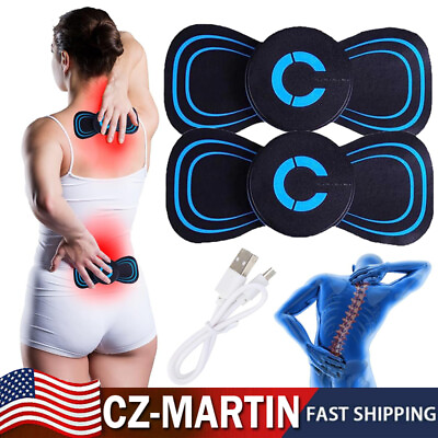 #ad Portable Mini Electric Neck Back Massager Whole Body Massage Stimulator New $8.99