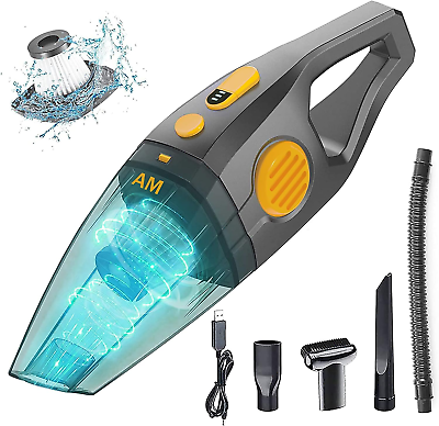 #ad Dust Buster Upgrade Handheld Vacuum Cordless Rechargeable Handheld Vacuums 12000 $56.63