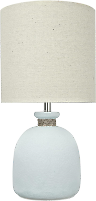 #ad Aspen Creative 40141A 19 1 2 High Modern Glass Table Lamp Pale Blue Glass Fini $91.22