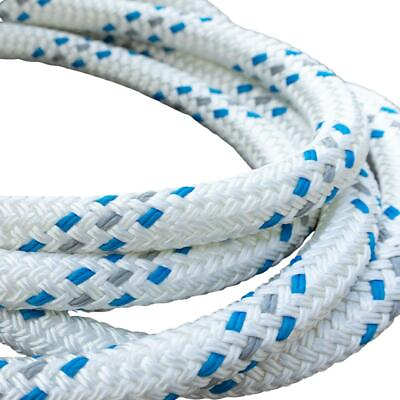 #ad Double Braid Polyester Rope Sail Boat Yacht Boating Sailing Halyard Line USA $399.99