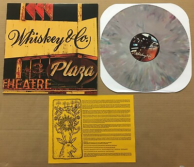 #ad WHISKEY amp; CO 2003 Limited 170 MADE GREY MARBLE Vinyl LP NEW w LYRIC INSERT USA $49.99