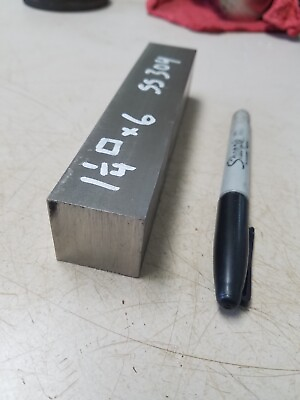 #ad 1 1 4quot; square x 6quot; long 304 Stainless Steel Square Bar $26.00
