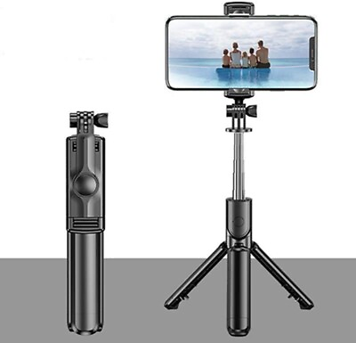 #ad 42in Extendable Remote Selfie Stick Tripod Desktop Stand Holder Desktop Stand $9.99