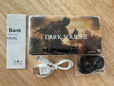 #ad Dark Souls III 3 Rechargeable Battery Pack Promo Item New Old Stock $59.99