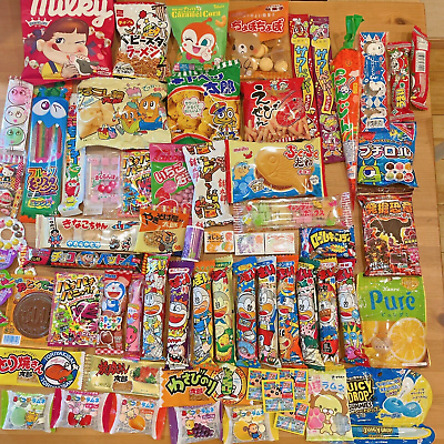 #ad Japanese popular candy DAGASHI snacks chocolate foods random 50pcs set $47.00
