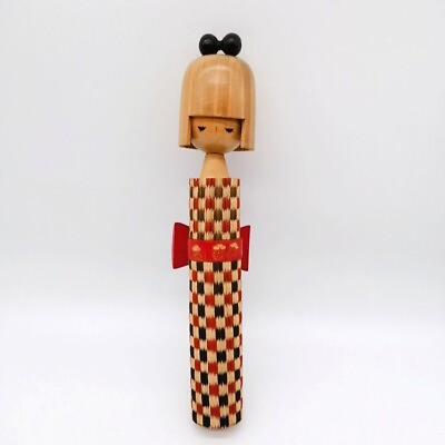 #ad 28cm Japanese Creative KOKESHI Doll Vintage by MIYASHITA HAJIME Signed KOC415 $50.00