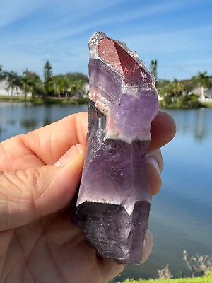 #ad A Auralite 23 Crystal Red Cap from Canada 117 grams 4quot; $35.00