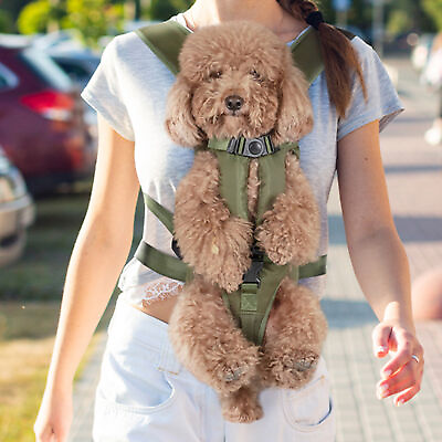 #ad Pet Carrier Comfortable to Wear Portable Ventilated Foldable Dog Backpack 4 $43.75