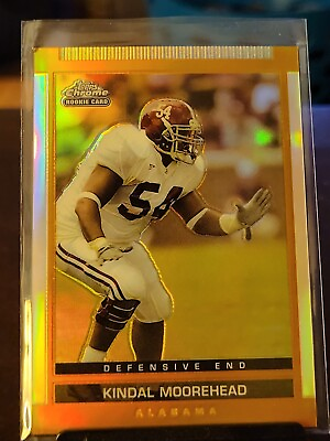 #ad 2003 Draft Picks amp; Prospects Chrome Gold Refractor Kindal Moorehead Rookie RC $3.99