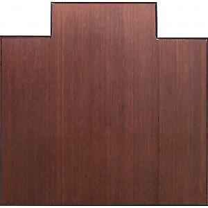 #ad Bamboo Rug Co. 47 Inch x 60 Inch DARK CHERRY Bamboo Tri Fold Office Chair Mat * $393.69