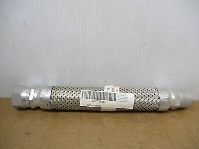 #ad 1quot; x 12quot; Stainless Steel Metal Flex Hose BRAIDED 010X120SS $75.00