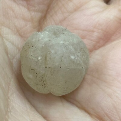 #ad Rare Old Central Asian Ancient Greco Roman Crystal Bead $106.25