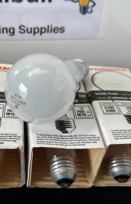 #ad ⚡️1 BULB⚡️Sylvania 150W A21 Classic Light Bulb E26 Medium Base 130v lncandescent $5.25