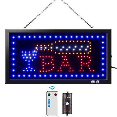 #ad LED Open SignBusiness Bar Sign Advertisement Board Electric Display SignWit... $47.31