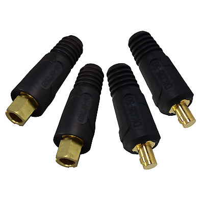 #ad Welding Cable Joint Quick Connector Pair DINSE Style 200 300A 35 50 SQ MM 2 Set $21.92