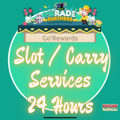 #ad Monopoly Go PARADE Partner Event Slot Carry Service 80k 24 Hours Express AU $99.00