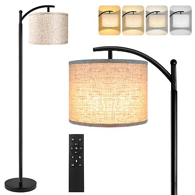 #ad Floor Lamp for Living Room 4 Color Temperature LED Floor Lamp with Remote Co... $86.48