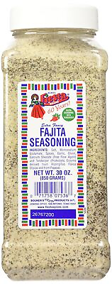 #ad Bolner#x27;s Fiesta Extra Fancy Fajita Seasoning 30 Ounce Plastic Canister $24.14