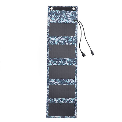 #ad 12W Monocrystalline Solar Panel 5V Dual USB Folding Solar Panel Kit $30.69