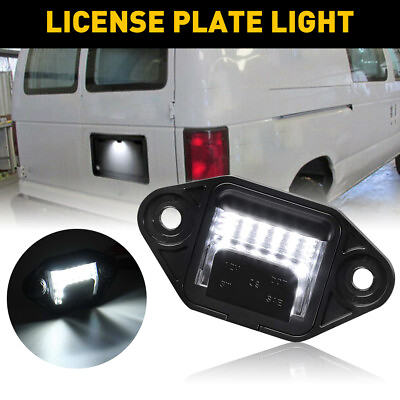 #ad Rear License Plate White For LED Light 92 18 E150 Ford E250 E350 E450 Econoline $9.39