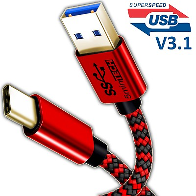 #ad Super Speed USB 3.1 Type C to USB Data amp; Sync Charger Charging Cable Cord lot $4.99