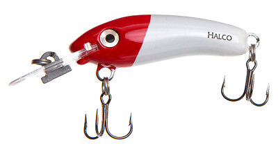 #ad Halco LP45H53 Laser Pro 45 White Redhead Fishing Lure $10.22