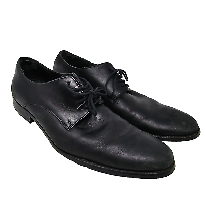 #ad Cole Haan Williams Postman Men#x27;s Size 10.5 Oxford Leather Shoes C12203 Black $29.65