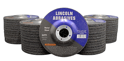 #ad 50 PACK Grinding Wheels 4 1 2quot; x 1 4quot; x 7 8quot; Metal Steel 4.5 Disc Angle Grinder $64.99