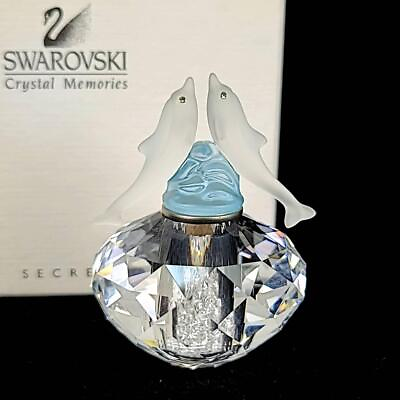 #ad Swarovski #11 Dolphin Perfume Bottle $196.64
