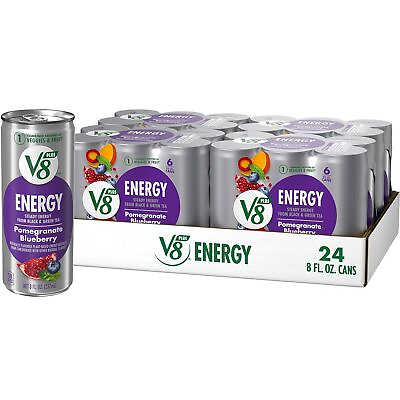 #ad ENERGY Pomegranate Blueberry Energy Drink Made with Real Vegetable and Frui... $26.91