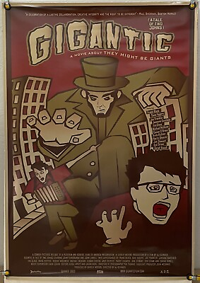 #ad GIGANTIC A TALE OF TWO JOHNS ROLLED ORIGINAL ONE SHEET MOVIE POSTER 2003 $100.00