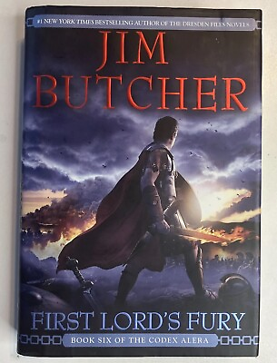 #ad First Lord#x27;s Fury Codex Alera Book 6 by Jim Butcher 2009 HARDCOVER 1st Ed. $10.95