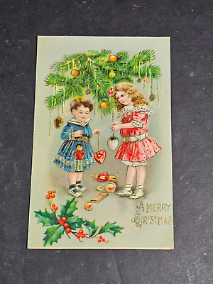 #ad #ad 1900s german Merry christmas post cards 3x5 unused excellent example $39.99
