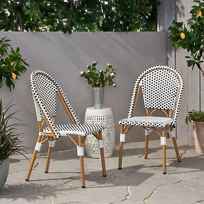 #ad Desire Outdoor French Bistro Chair Set of 2 $267.50