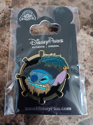 #ad 2011 Disney Pirates Mystery Box Stitch as Captain Barbossa Pin $8.99