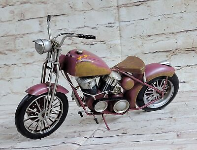 #ad Jayland USA handmade motorcycle type Harley Davidson Bike scale ± 1:8 Model $89.95