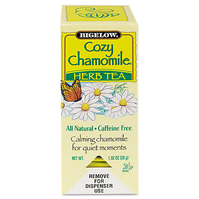 #ad Bigelow Cozy Chamomile Herbal Tea Bags 28 Box 004011 RCB10401 $11.43