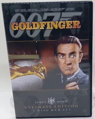#ad Goldfinger DVD 1994 Widescreen 2 disc 007 James Bond Ultimate Edition $6.47