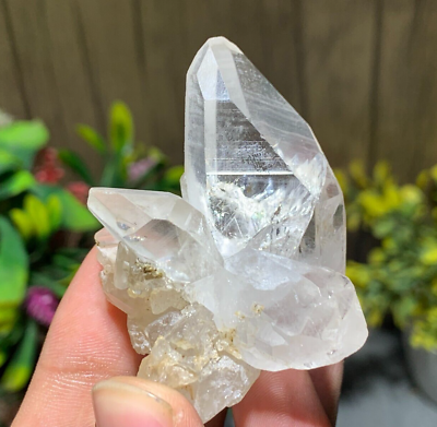 #ad 41 Gram Transparent Quartz Natural Crystals specimen Mineral stone. $9.90