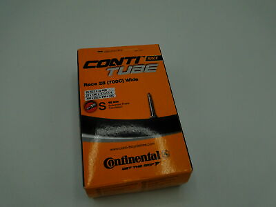 #ad Continental 42mm Presta Valve Tube Black 700 x 25 32cc Race 28 $8.95
