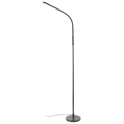 #ad Modern 71 LED Floor Lamp 4 Brightness and 4 CCT Settings Black $18.37