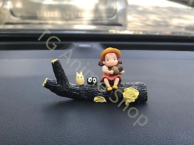 #ad My Neighbor Totoro Car Ornament Interior Dashboard Toy Anime Mini Figure Model A $14.99