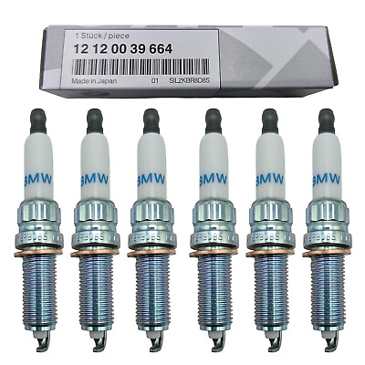 #ad For 6X ngk Laser Iridium two step colder spark plugs BMW N54 3.0L 135i 335i 535i $35.99