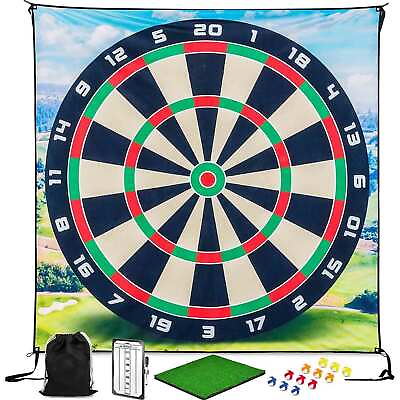 #ad Golf Chipping Games Set Golf Score Darts Game Mat for Indoor Outdoor Backyard $49.08