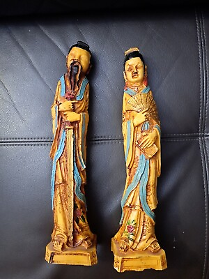 #ad Beautiful Rare Hand Carved Sculptures. Made in ITALY $75.00